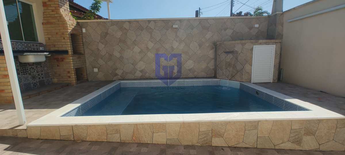 Casa à venda em Peruíbe, Cidade Nova Peruíbe, com 3 quartos, 90m² - Marcos Germano - Corretor de imóveis